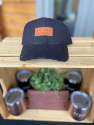 Scope Hemp Ballcap - Black