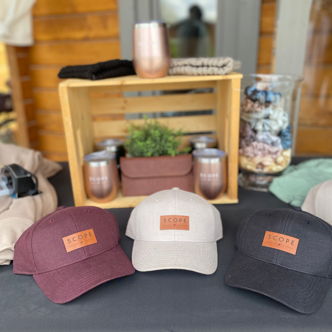 Hemp Ballcap - Birch | Black | Maroon