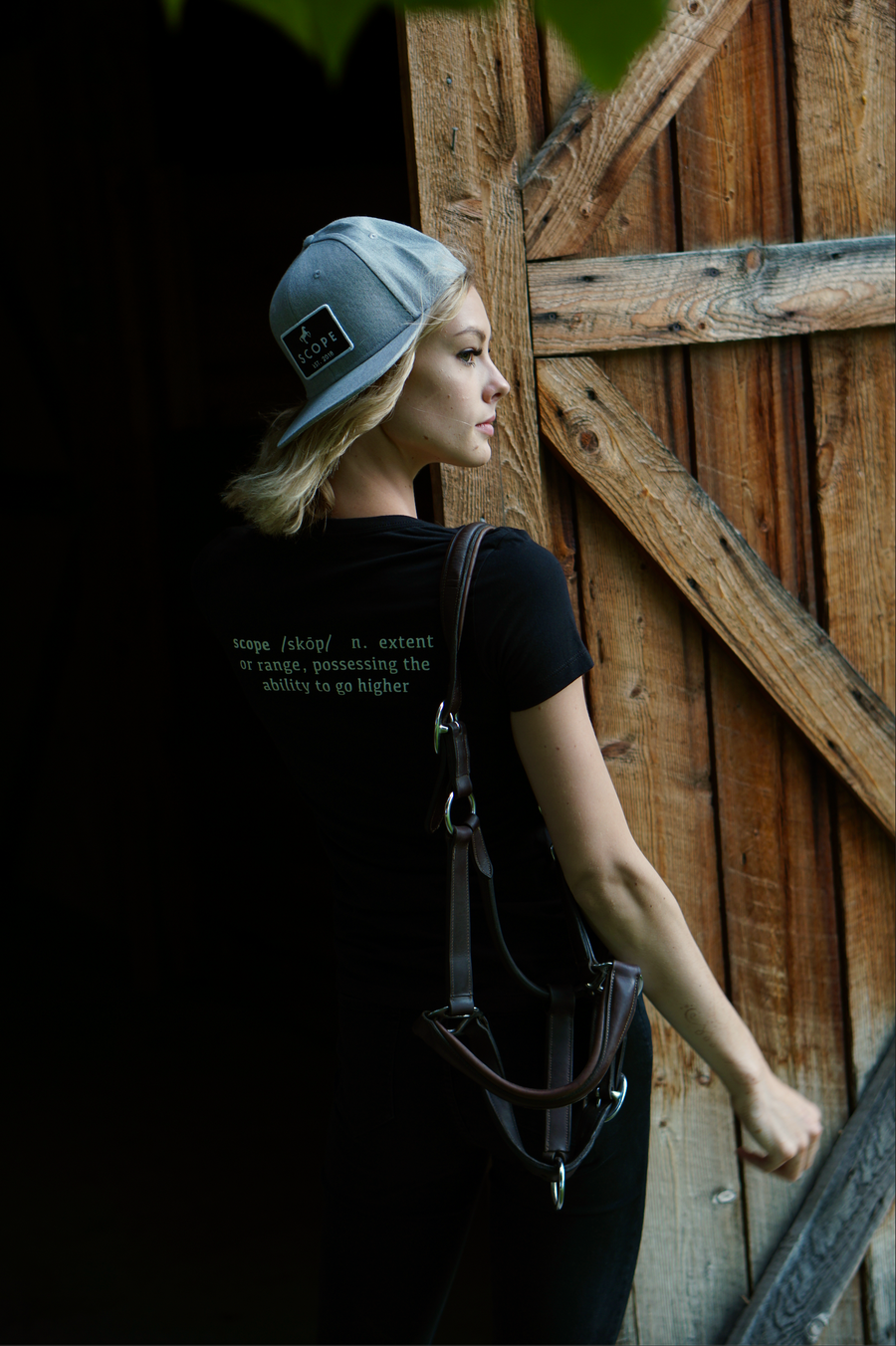 Definition Tee- Black - Scope Equestrian Lifestyle