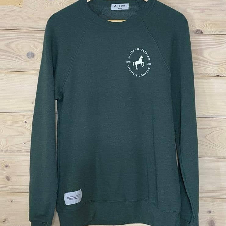 Performance Sweatshirt - Heather Navy | Heather Green