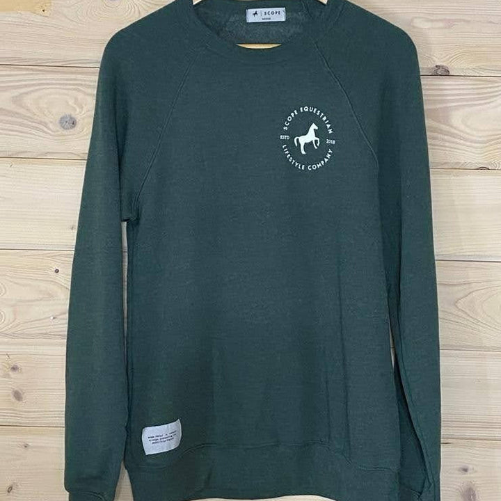 Performance Sweatshirt - Heather Navy | Heather Green