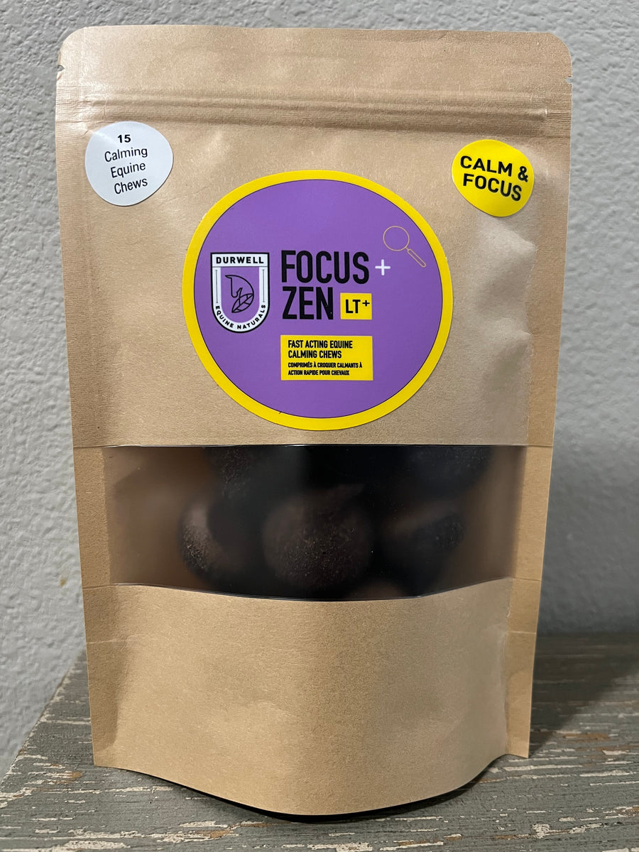 Durwell Focus+Zen LT+ Calming Chews for Horses