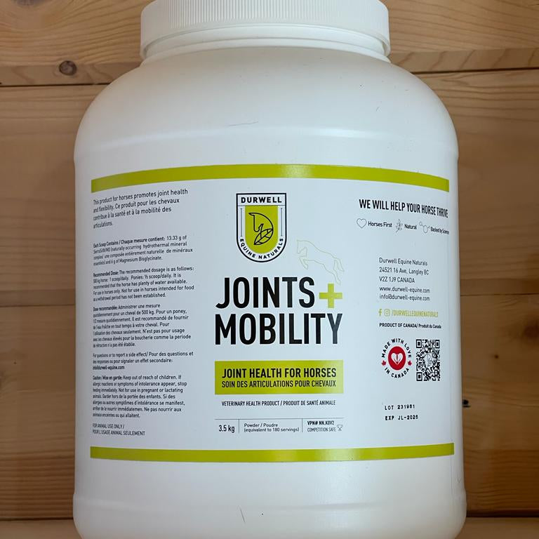 Durwell Joints + Mobility: Mineral Blend for Joint Health