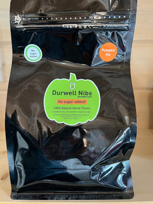 Durwell Nibs Horse Treats: Pumpkin Pie (NO SUGAR ADDED)