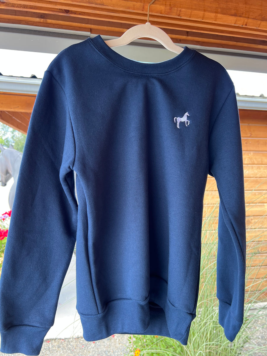 Youth Scope Icon Sweatshirt, Navy Blue