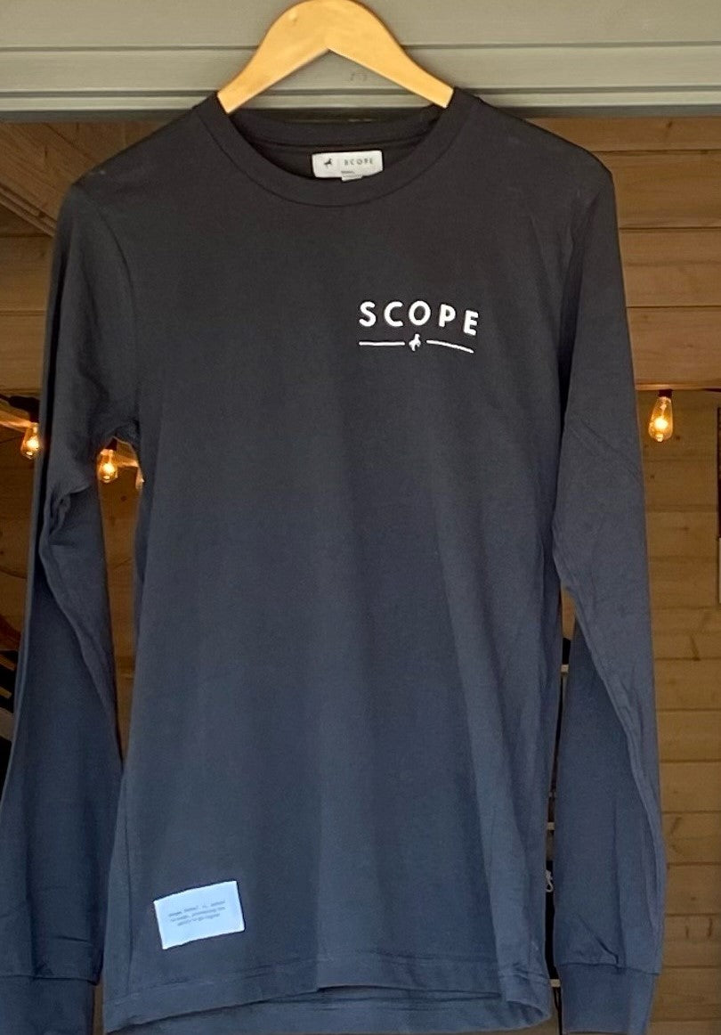 Scope Line Icon Long Sleeve Shirt